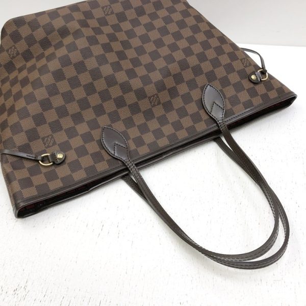 122 20231025 a 10 06 Louis Vuitton Neverfull MM Tote Bag Damier Brown