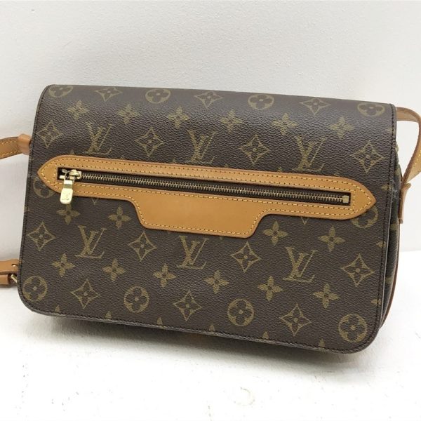 122 20231025 a 5 01 Louis Vuitton Saint Germain 28 Shoulder Bag Monogram Brown