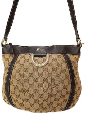 1220080720011 Gucci Bamboo Handbag Khaki