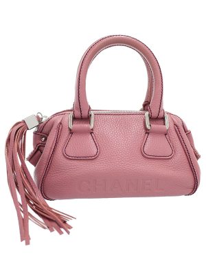 1220155370011 FENDI Leather Shoulder Bag Pink