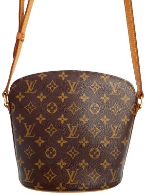 1220188830018 Louis Vuitton Lussac Tote Shoulder Bag Epi Noir Black