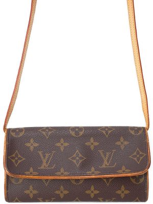 1220219920015 Hermes Evelyn 3PM Q Engraved Shoulder Brown