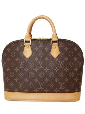 1220295050019 Louis Vuitton Carryall Handbag Boston Bag Monogram Brown