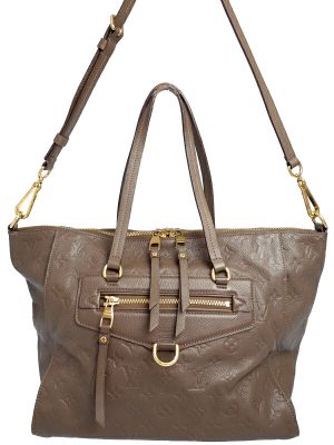 1220330530018 Louis Vuitton On the Go GM 2way Shoulder Bag Brown