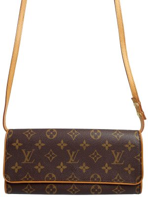 1220334520015 Louis Vuitton Mini Looping Monogram Shoulder Bag Brown