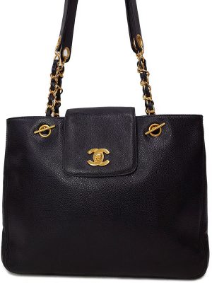 1221091500012 LOEWE Pochette Drawstring Type Shoulder Bag Black