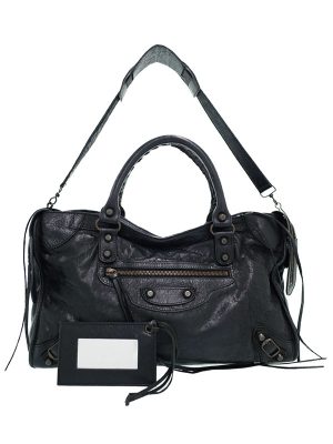 1221244310017 Chanel Executive Calf Tote Bag Black