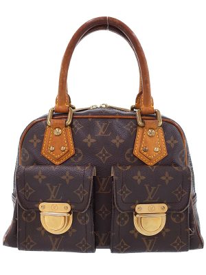 1221307300016 Louis Vuitton Papillon Handbag Damier Brown