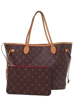 1222237610015 Louis Vuitton Manhattan PM Monogram Handbag Brown