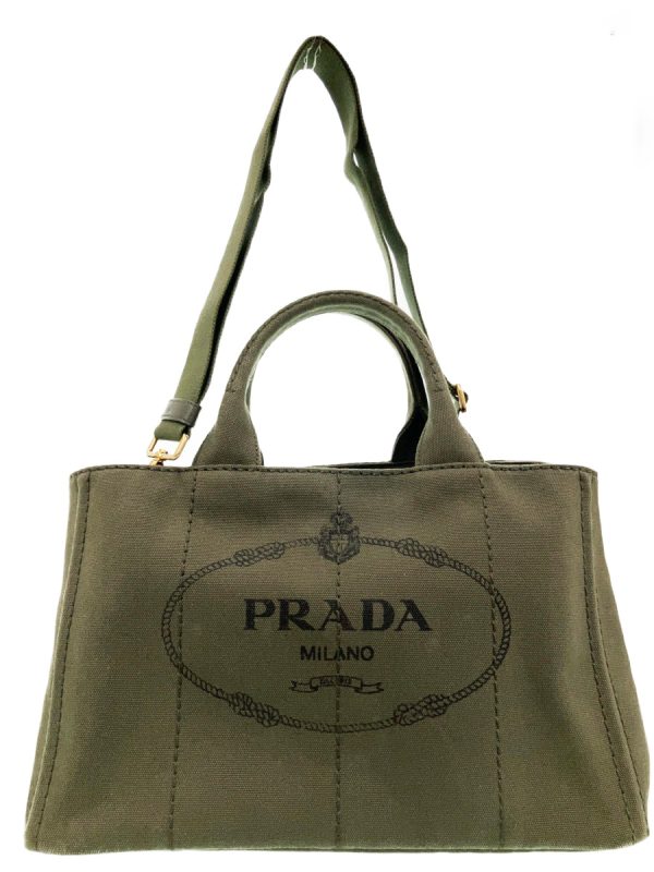 1222352090013 Prada Kanapa 2way Tote Bag