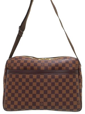 1222363530010 Louis Vuitton Reporter PM Shoulder Bag Damier Brown