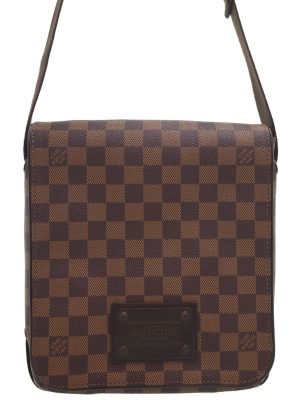 1223000200013 LOUIS VUITTON Damier Trunks Cosmetic Pouch Brown