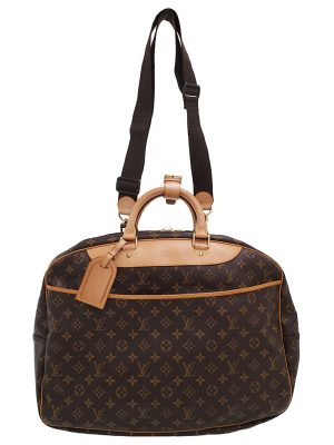 1223046270018 LOUIS VUITTON Monogram Macassar Josh Nv Backpack Canvas Brown