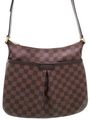 1223079590015 Gucci GG Pattern Mini Shoulder Bag Half Moon Pouch GG Brown