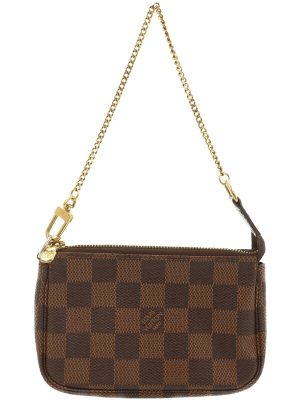 1223230990012 Louis Vuitton Venice One Shoulder Bag Damier Brown