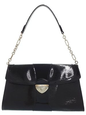 1223232220018 Prada Saffiano Leather Shoulder Bag Black