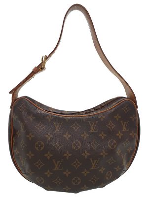 1223233490014 Burberry Nova Check Fittings Leather Shoulder Drawstring Tote Brown