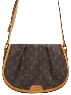 1223328610013 Louis Vuitton Papillon 26 Monogram Shoulder Bag Brown