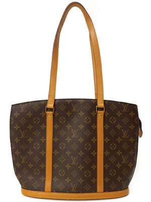 1224127760015 Louis Vuitton Monogram Petit Baguette PM Tote Bag Brown