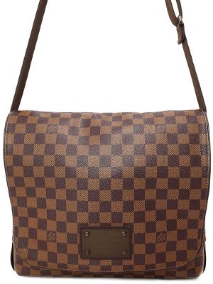 1232018410017 Louis Vuitton Alma BB Handbag Canvas Brown