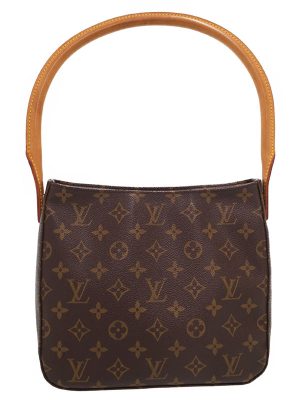 1232068090016 Louis Vuitton Cowhide Chain Shoulder Bag