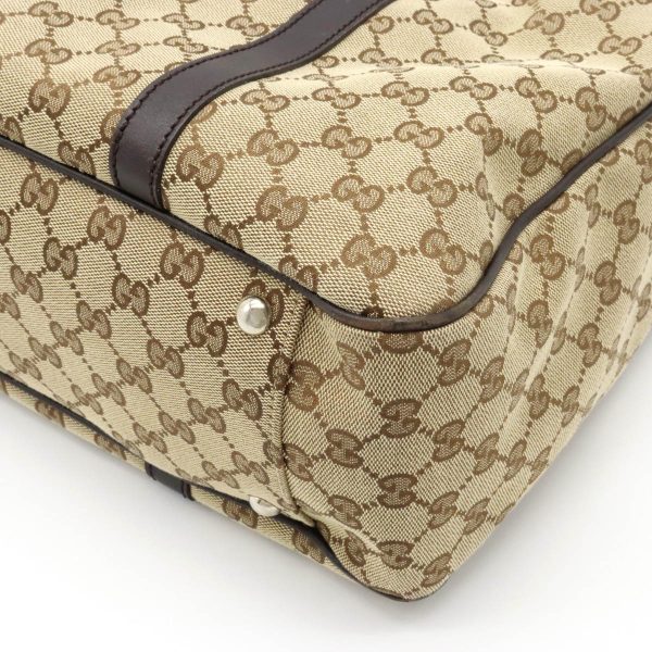 12330888 3 GUCCI GG Twins GG Tote Bag Shoulder Bag Khaki Beige Brown