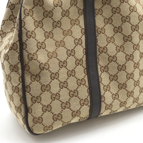 12330888 7 GUCCI GG Twins GG Tote Bag Shoulder Bag Khaki Beige Brown