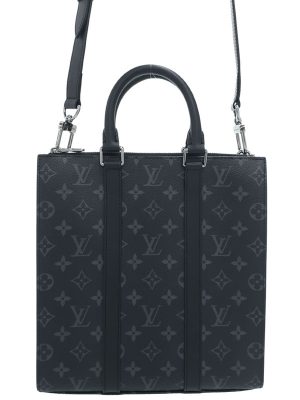 1235120120010 Gucci Sherry Line Canvas Body Bag Black