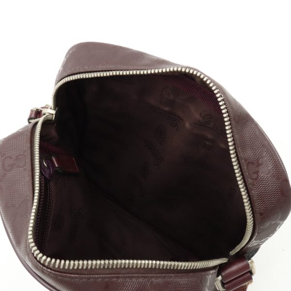 12370518 5 GUCCI GG Implement Shoulder Bag Pochette Crossbody Burgundy