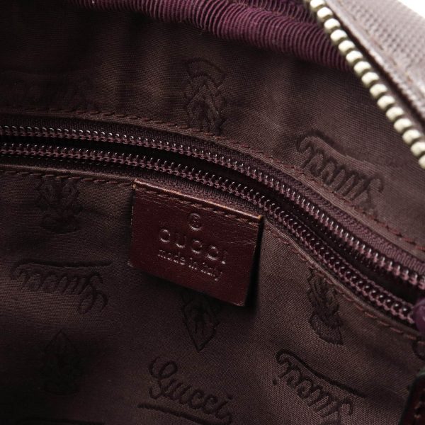 12370518 6 GUCCI GG Implement Shoulder Bag Pochette Crossbody Burgundy