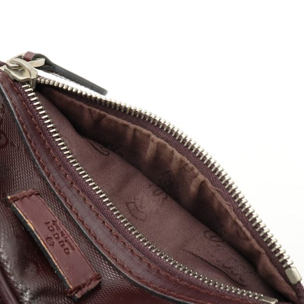 12370518 7 GUCCI GG Implement Shoulder Bag Pochette Crossbody Burgundy