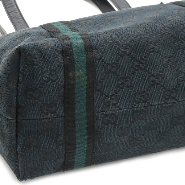 12380756 3 GUCCI GG tote bag shoulder bag Shoulder bag black green