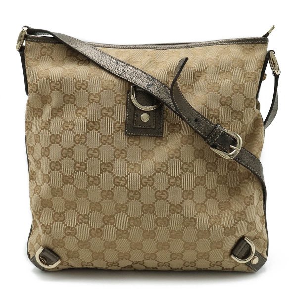 12390176 1 GUCCI GG shoulder bag diagonal beige bronze