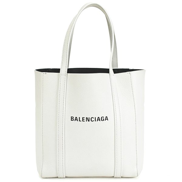 1240001025028 2 BALENCIAGA EVERYDAY tote XXS 2way tote white shoulder bag