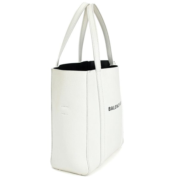 1240001025028 4 BALENCIAGA EVERYDAY tote XXS 2way tote white shoulder bag