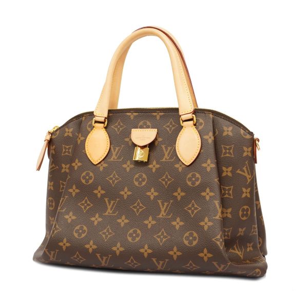 1240001027044 1 Louis Vuitton Rivolie Mm Monogram Handbag Brown