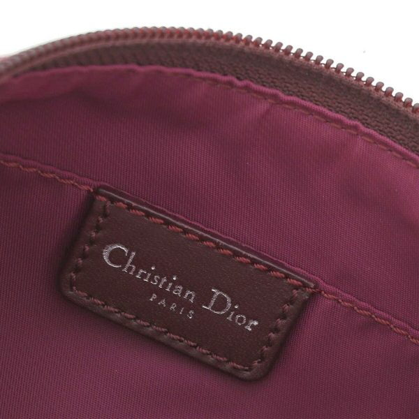 1240001036337 8 1 Christian Dior Trotter Accessory Pouch Shoulder Bag Red