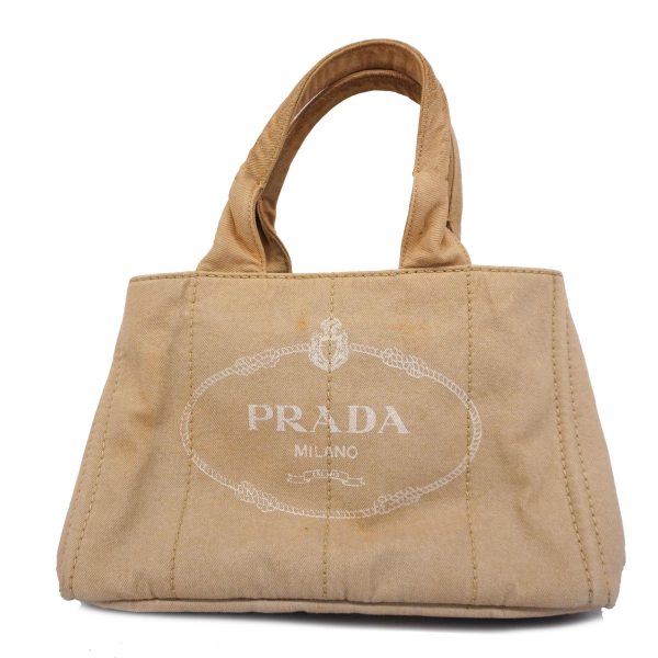 1240001038761 1 Prada tote bag canapa beige