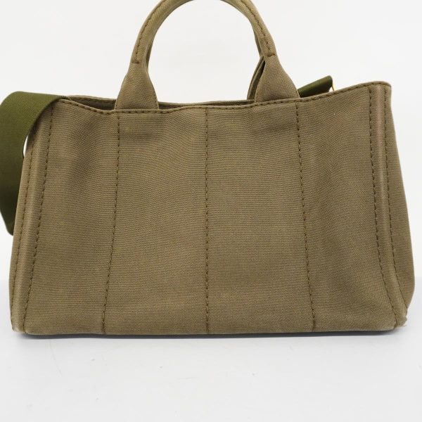 1240001038974 11 Prada two way bag Canapa Khaki Bag