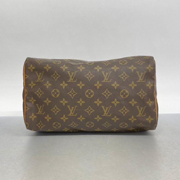 1240001041097 3 Louis Vuitton Speedy 30 Monogram Handbag Brown