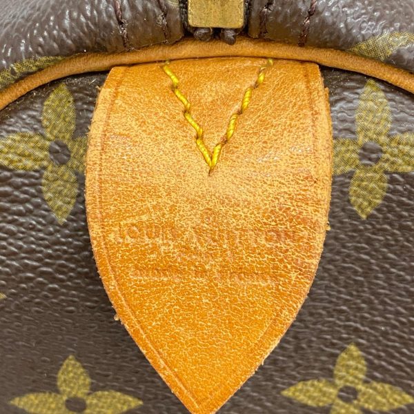 1240001041097 5 Louis Vuitton Speedy 30 Monogram Handbag Brown