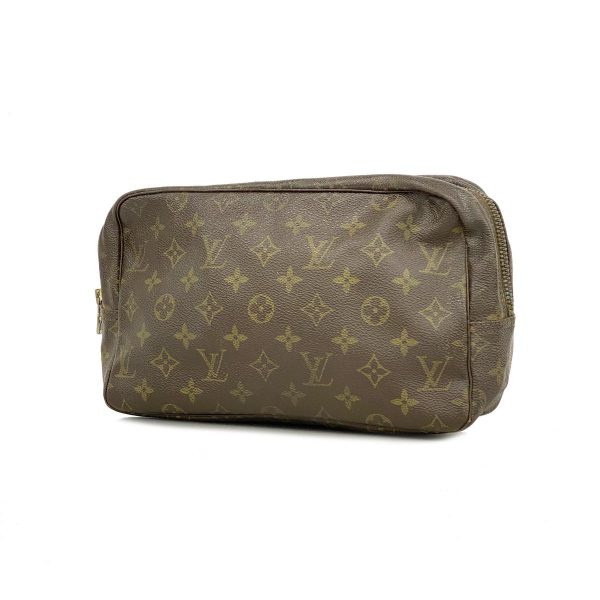 1240001041382 1 Louis Vuitton Truth Wallet 28 Monogram Pouch Brown