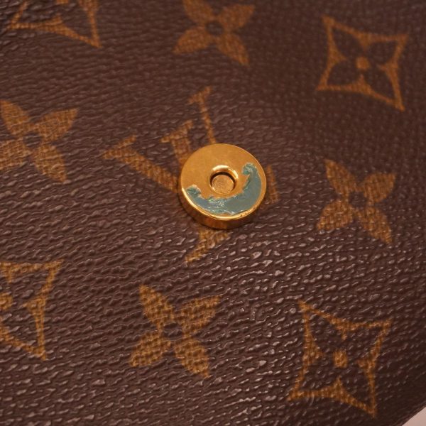 1240001042846 15 1 Louis Vuitton Pochette Twin Gm Monogram Shoulder Bag Brown