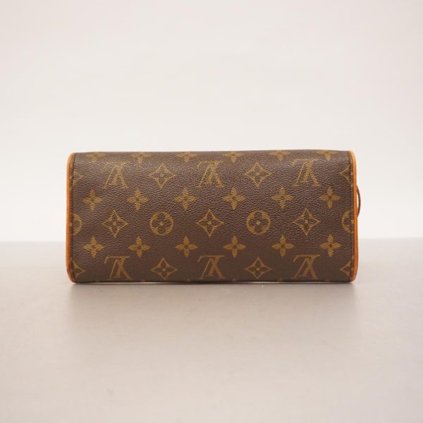 1240001042846 16 1 Louis Vuitton Pochette Twin Gm Monogram Shoulder Bag Brown