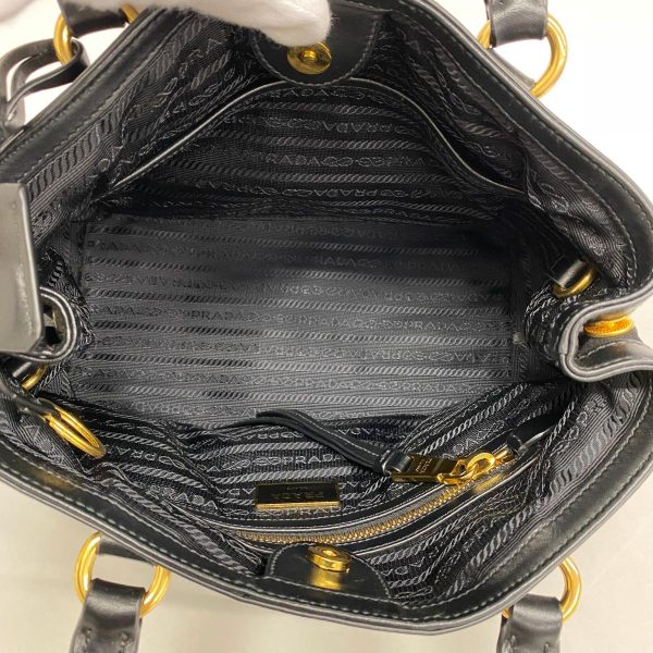 1240001043113 4 Prada Nylon Handbag Black