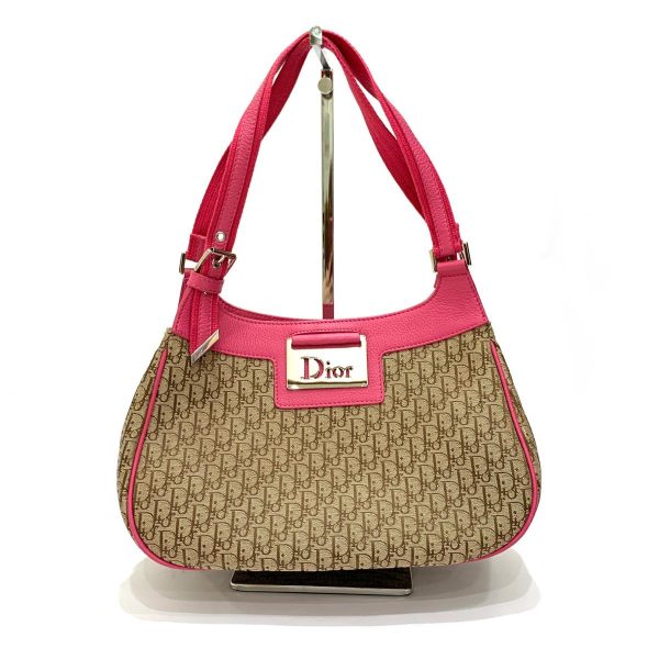 1240001043388 1 Christian Dior Handbag Beige Pink Bag KO1014