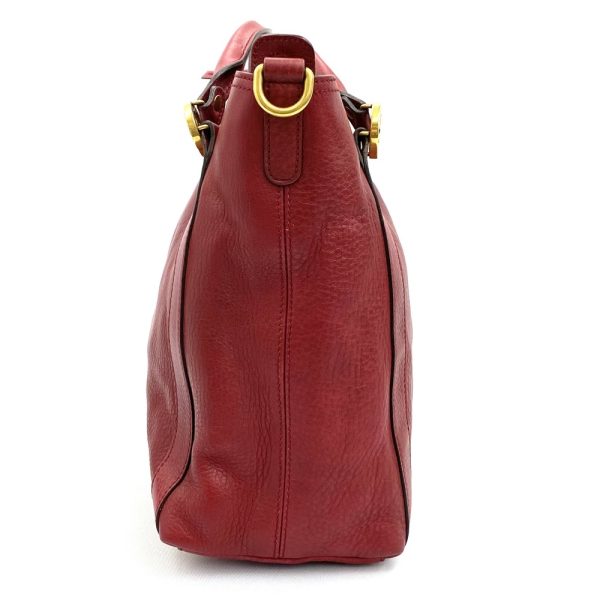 1240001047662 2 GUCCI 2WAY bag red multifunctional bag