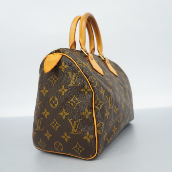 1240001048760 2 Louis Vuitton Speedy 25 Monogram Handbag Brown