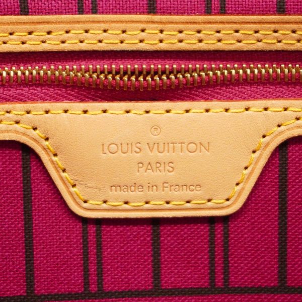 1240001048766 5 Louis Vuitton Neverfull Mm Monogram Tote Bag Pivoine