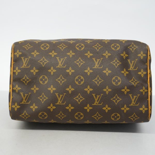 1240001048796 3 Louis Vuitton Speedy 30 Monogram Handbag Brown